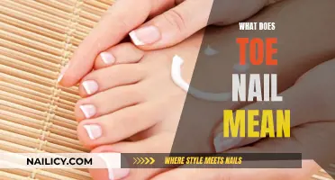 The Meaning of Toe Nails: An Exploration