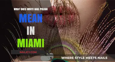 Miami's White Nail Polish Trend: Symbolism and Cultural Significance Explained