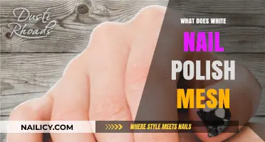 Decoding White Nail Polish: Symbolism, Trends, and Personal Expression Explained