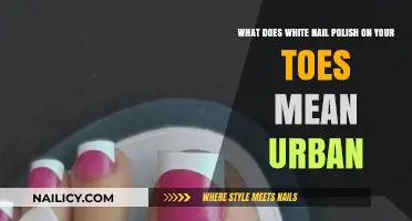 Urban Toe Trend: Decoding the Meaning of White Nail Polish