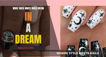 Unraveling the Mystery: White Nails in Dreams