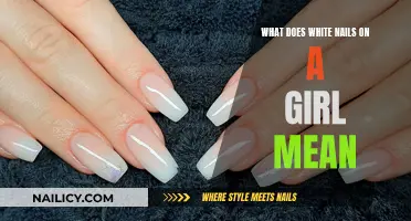 The Significance of White Nails: A Beauty and Health Indicator