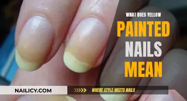 Yellow Nails: A Sunny Symbolism of Self-Expression