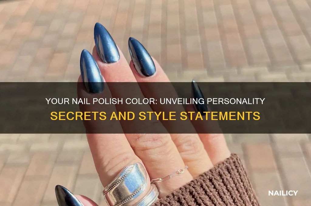 what does your favorite nail polish color say about you