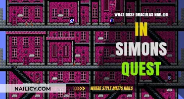 Dracula's Nail in Simon's Quest: Unlocking Castlevania's Hidden Power