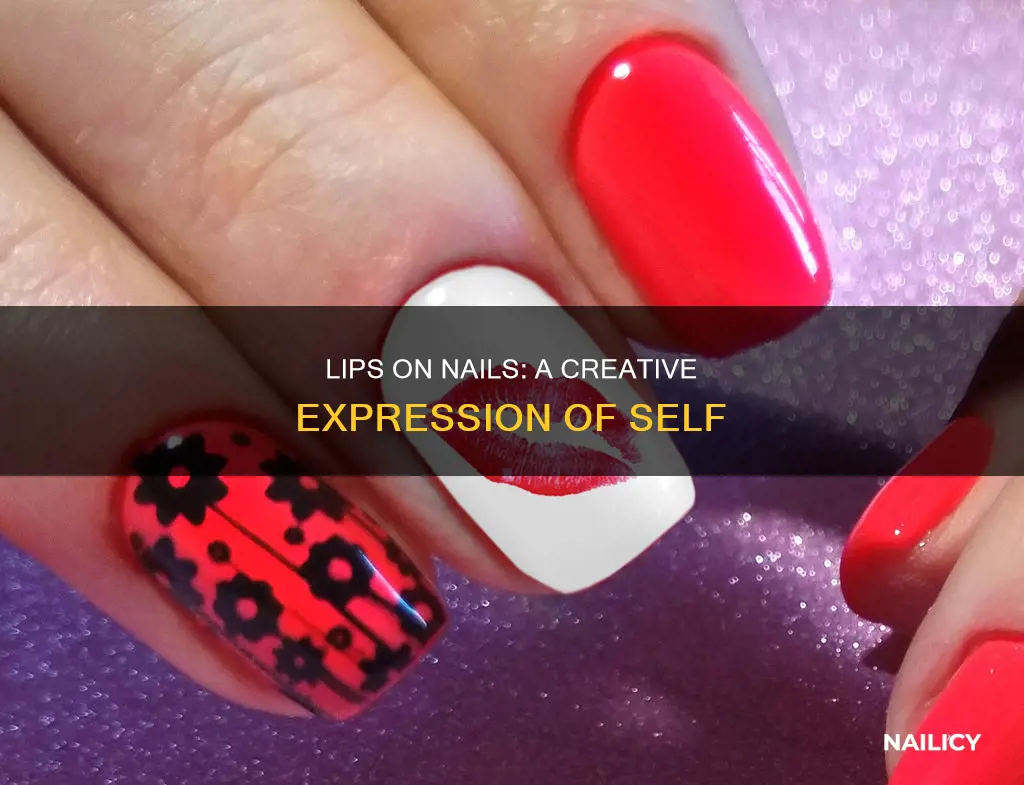 what dose the lips on nails mean
