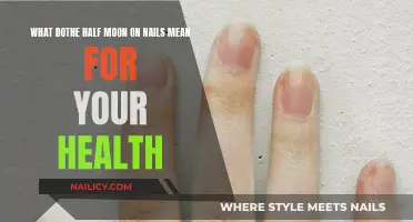 The Meaning of Half Moons on Nails and Your Health
