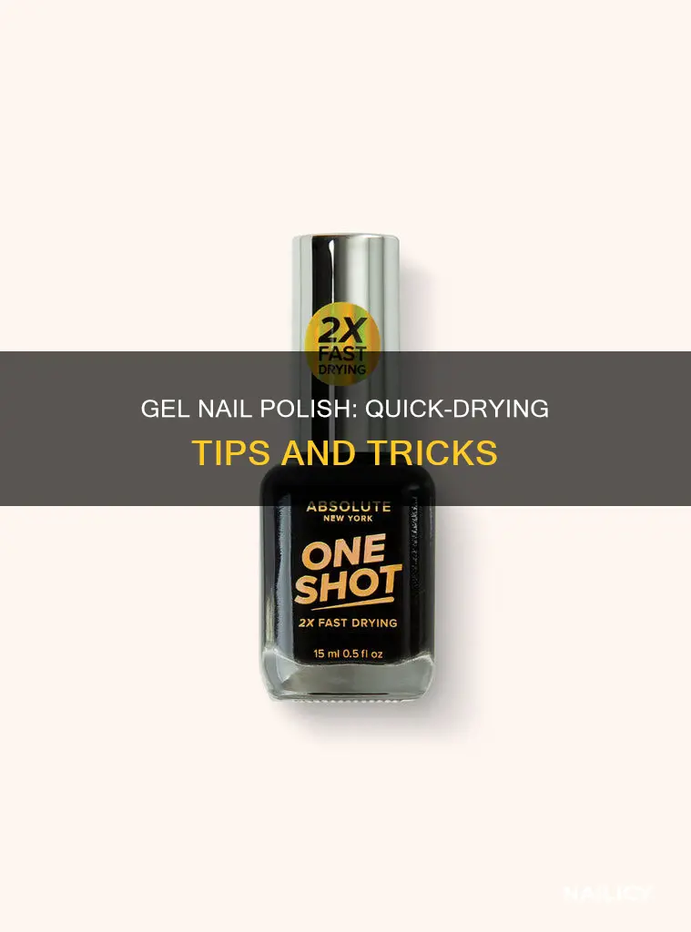 what dries gel nail polish