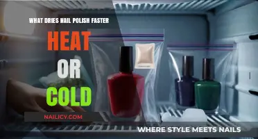 Heat vs. Cold: Which Dries Nail Polish Faster?