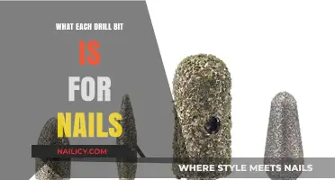 Nail Drilling Made Easy: Understanding the Purpose of Each Drill Bit
