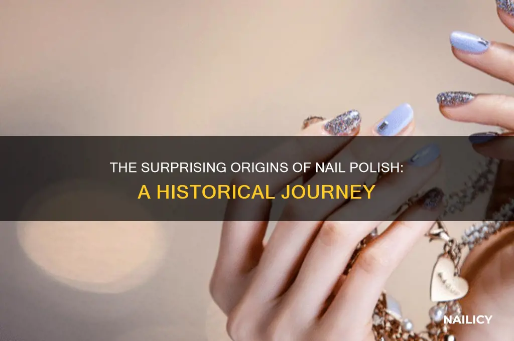 what era did nail polish started