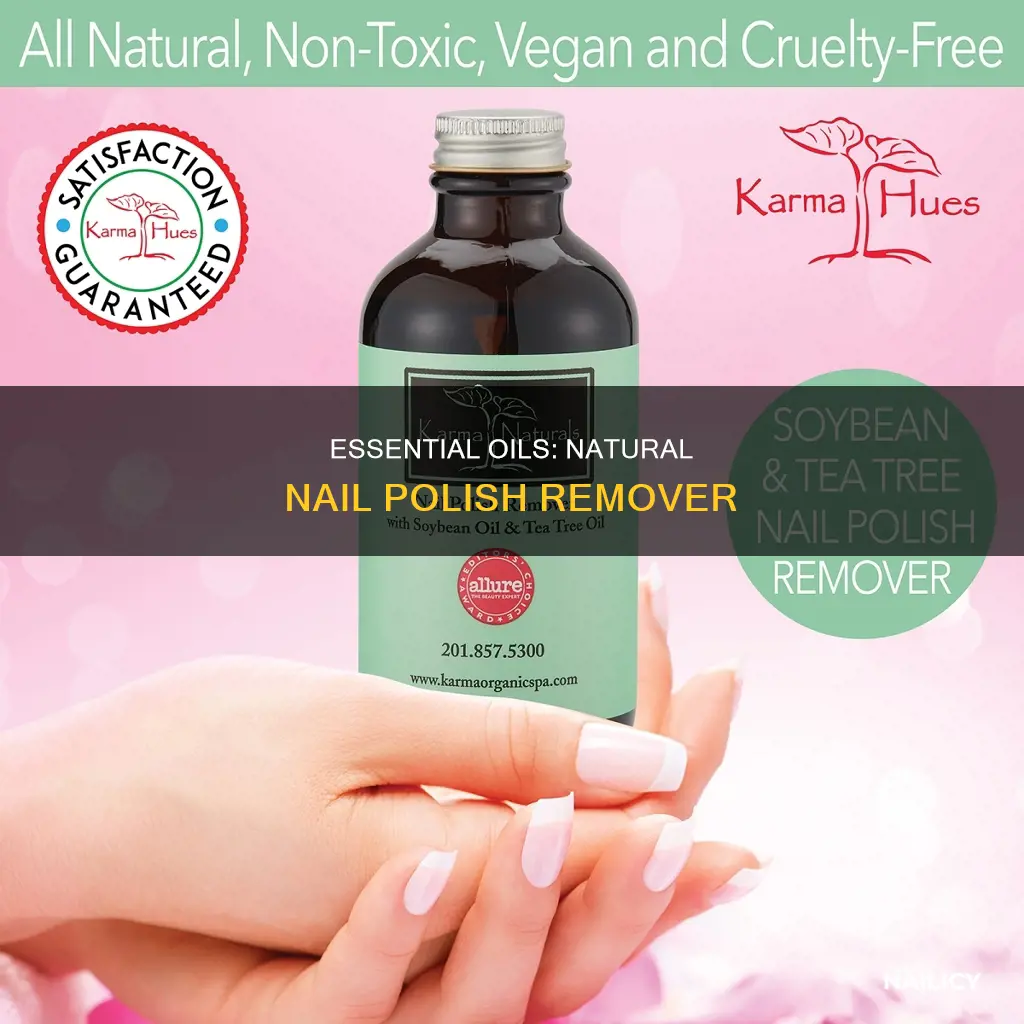 what essential oil remove nail polish