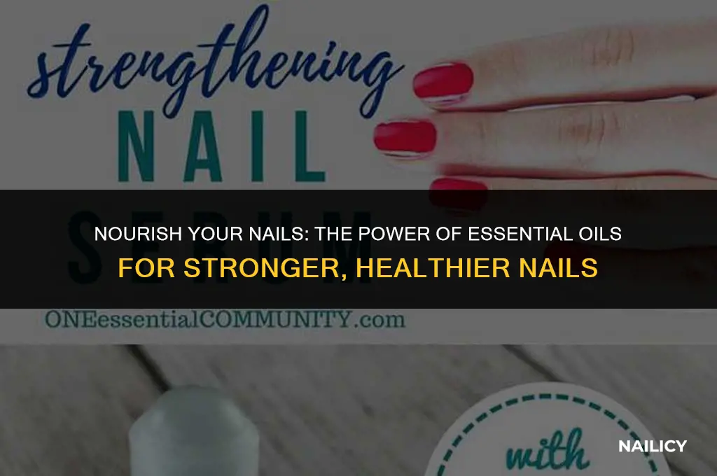 what essential oil strengthens nails