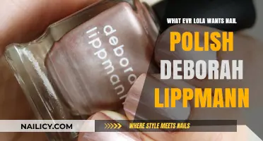 Deborah Lippmann's 'What Evr Lola Wants' Nail Polish Review