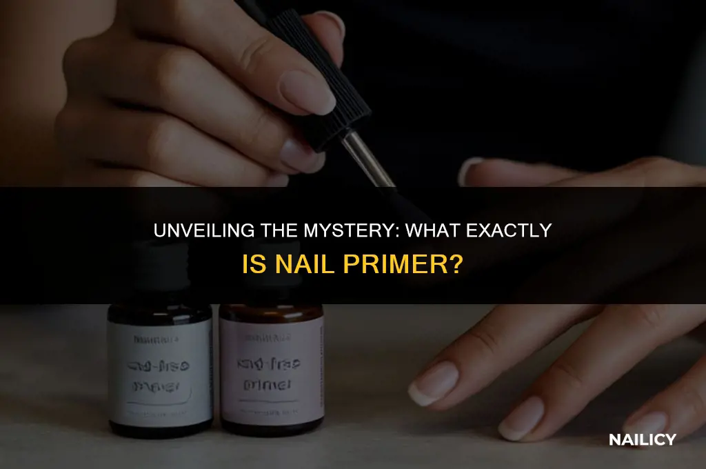 what exactly is nail primer