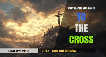 What Was Nailed to the Cross: Unveiling the Ultimate Sacrifice