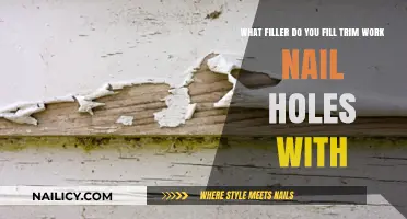 The Best Filler for Trim Work Nail Holes
