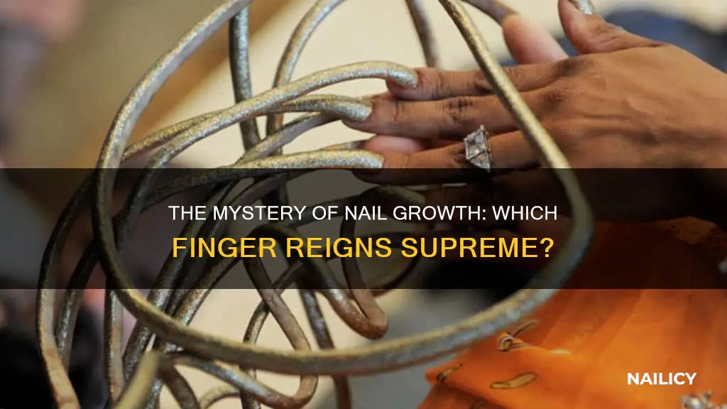 what finger grows the most nail