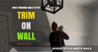 Selecting the Right Finishing Nails for Wall Trim