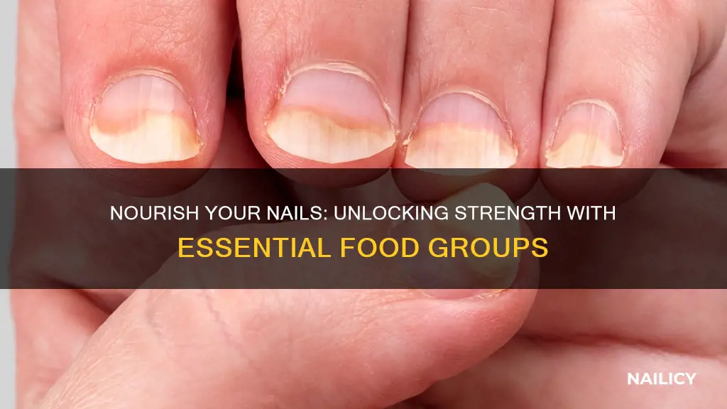 what food groups strenthen finger nails