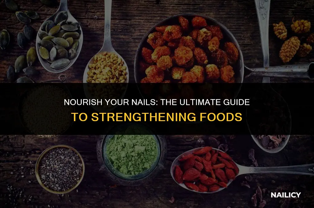 what food helps strengthen nails