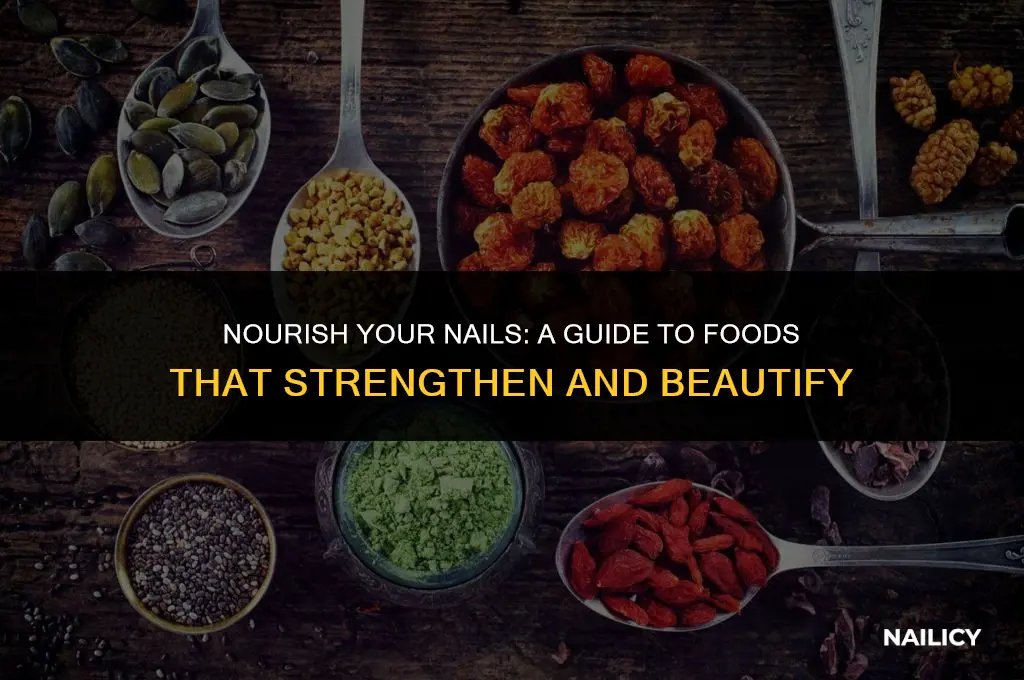 what foods build strong nails