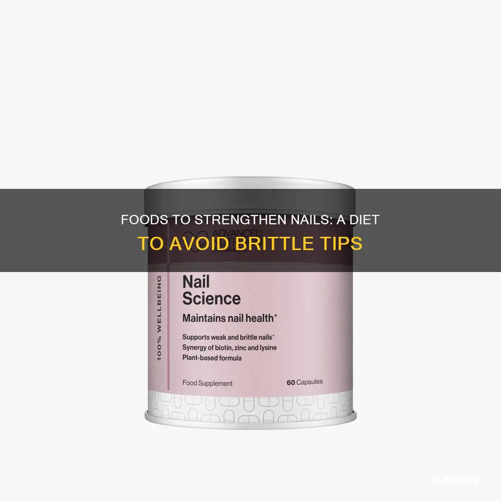 what foods help brittle finger nails
