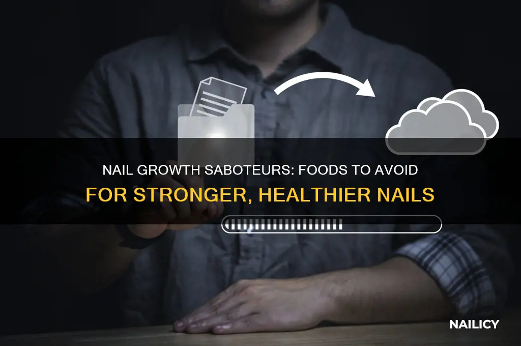 what foods to avoid for nail growth