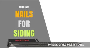 Choosing the Right Gauge Nails for Siding Installation