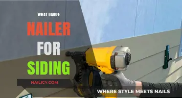 Choosing the Right Gauge Nailer for Siding Installation