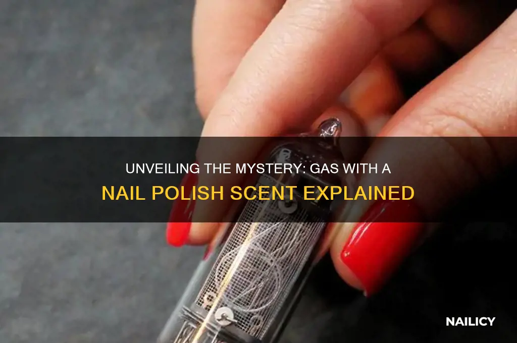 what gas smells like nail polish