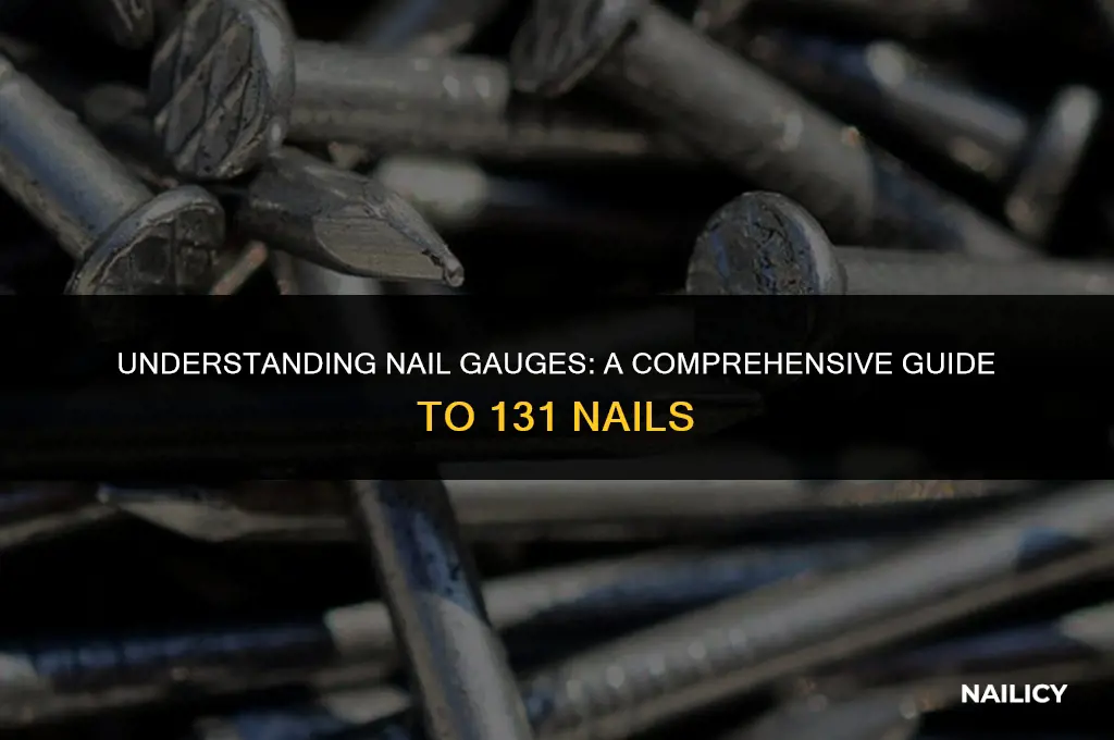 what gauge are 131 nails