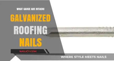 Hitachi Galvanized Roofing Nails: Understanding the Ideal Gauge for Durability