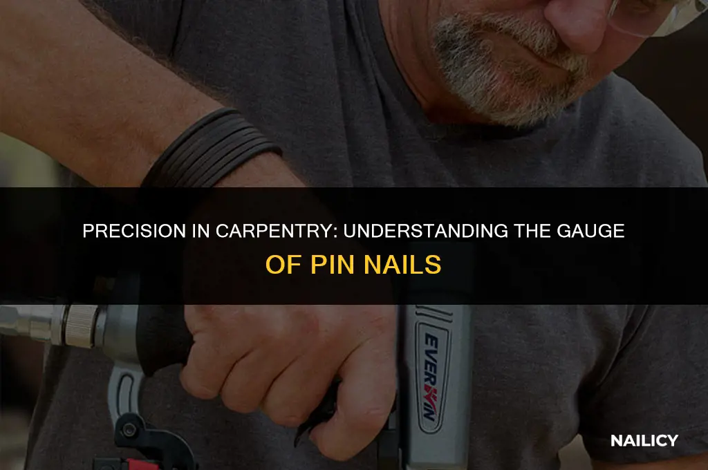 what gauge are pin nails