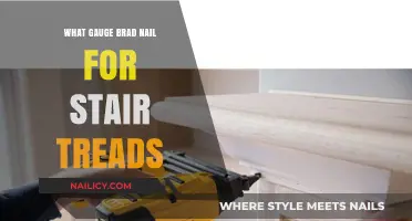 Best Brad Nail Gauge for Secure and Durable Stair Treads Installation