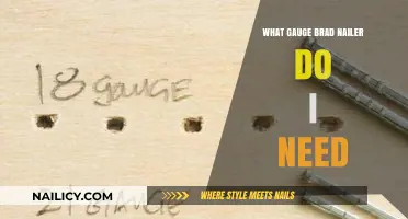 Choosing the Right Brad Nailer Gauge for Your Woodworking Projects