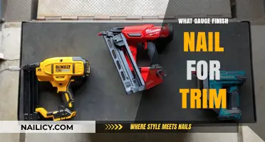 Finish Nail Gauge: Choosing the Right Trim