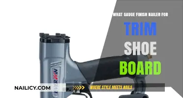 Finish Nailer Gauge for Shoe Molding: What's Best?