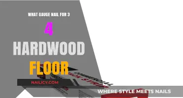 Choosing the Right Nail Gauge for 3/4 Inch Hardwood Flooring