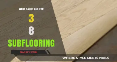 Best Nail Gauge for 3/8 Subflooring: Expert Tips and Recommendations