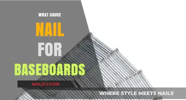 Choosing the Right Nail Gauge for Secure and Durable Baseboards