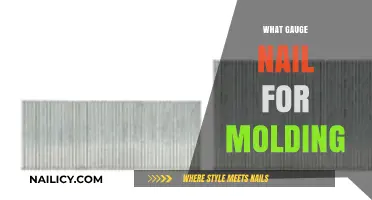 Choosing the Right Nail Gauge for Molding: A Comprehensive Guide