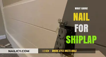 Choosing the Right Nail Gauge for Shiplap Installation