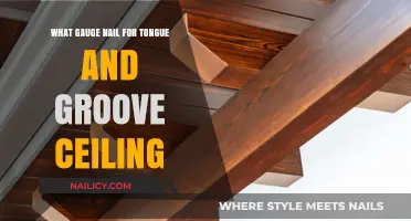 Choosing the Right Nail Gauge for Tongue and Groove Ceilings