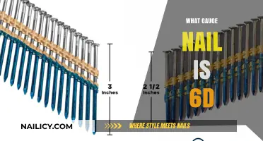 Understanding Nail Sizes: What Gauge is a 6d Nail?
