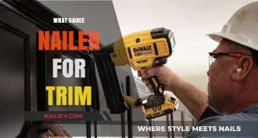 Best Gauge Nailer for Trim: Picking the Right One