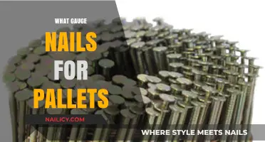 Choosing the Right Gauge Nails for Pallet Construction: A Guide