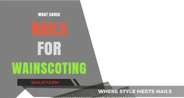 Choosing the Right Gauge Nails for Wainscoting: A Guide