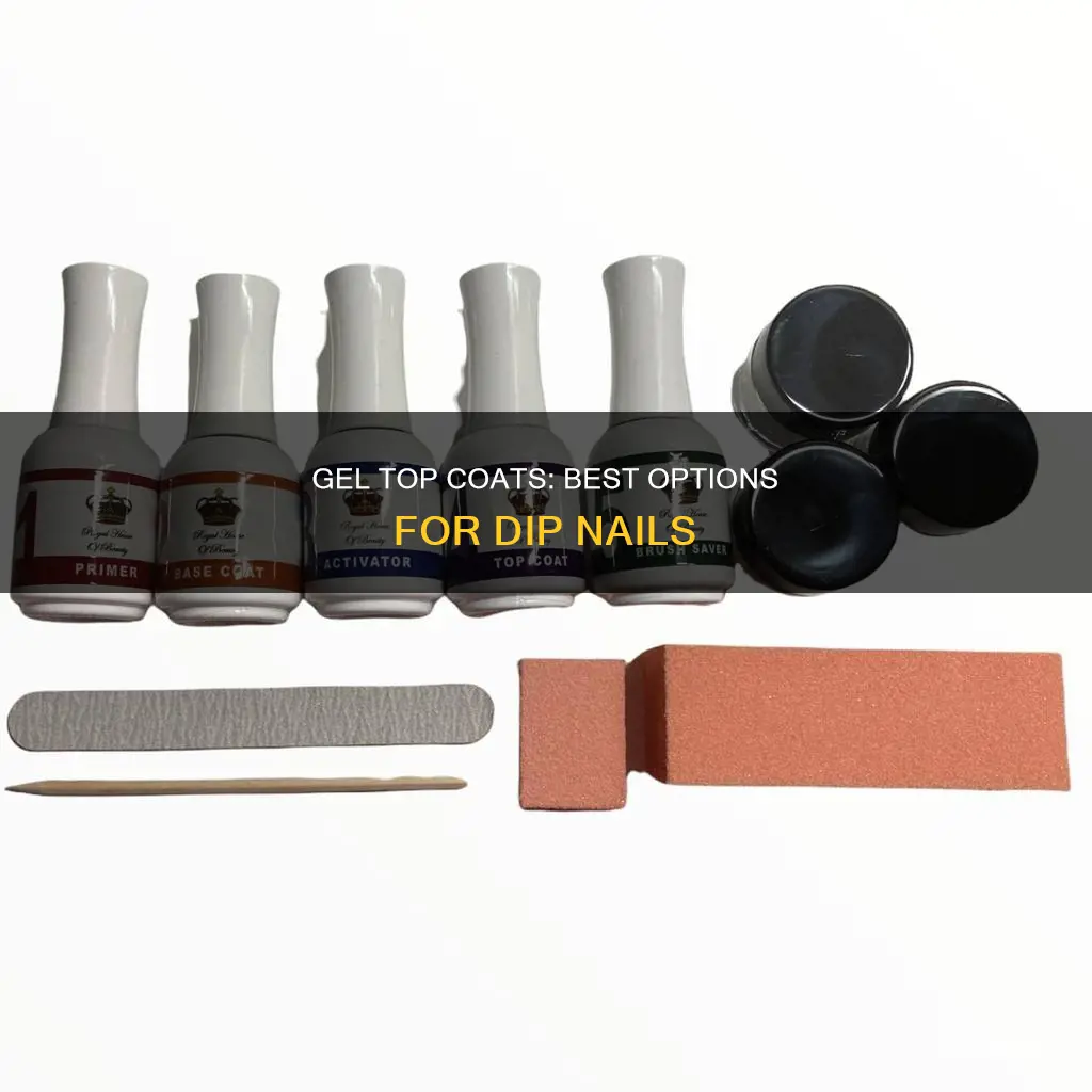 what gel top coat is best for dip nails