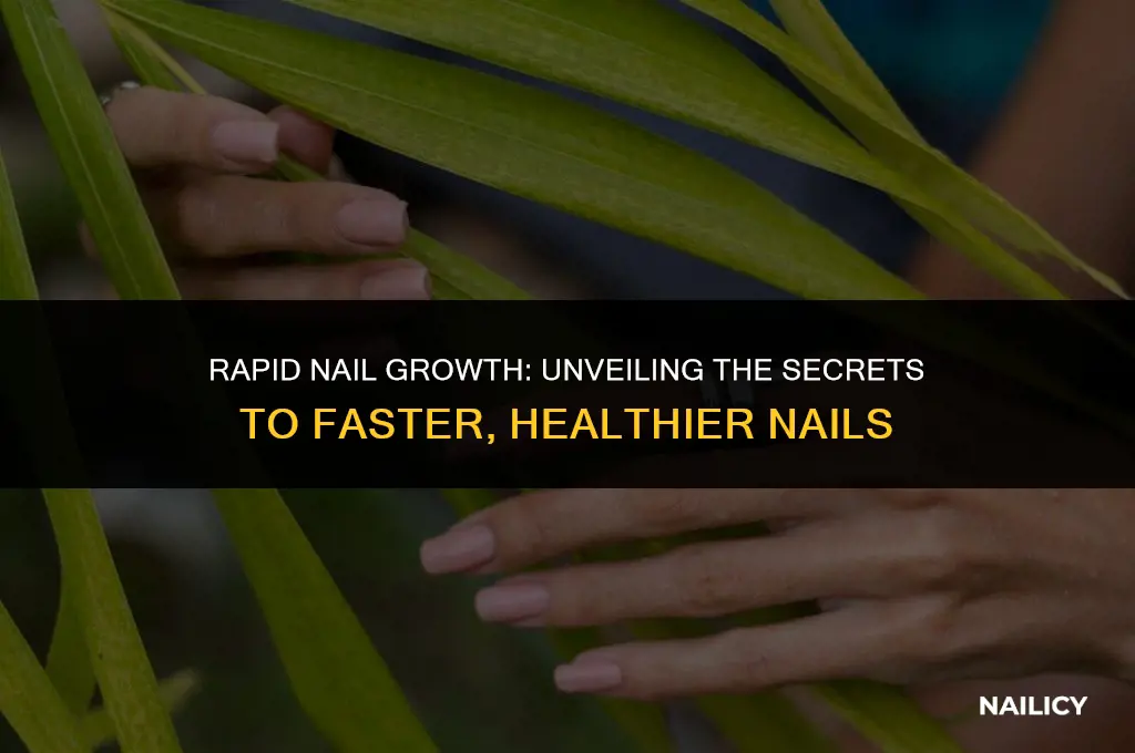 what geows nails thw fastest